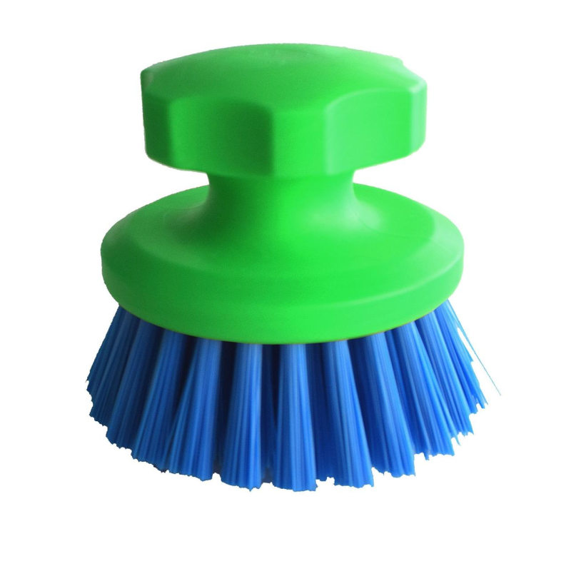 Щітка кругла для доїльного обладнання, зелено-синя, 10 см Щітка кругла для доїльного обладнання, зелено-синя, 10 см