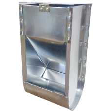 Годівниця для кроликів бункерна з кришкою, 1 кормомісце, 2,5 л Україна