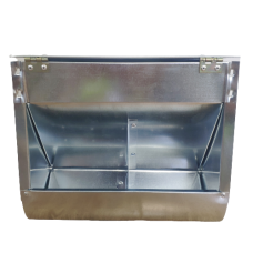 Годівниця для кроликів бункерна з кришкою, 2 кормомісця 4 л Україна