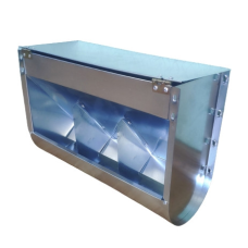 Годівниця для кроликів бункерна з кришкою 3 кормоместа 7 л Україна