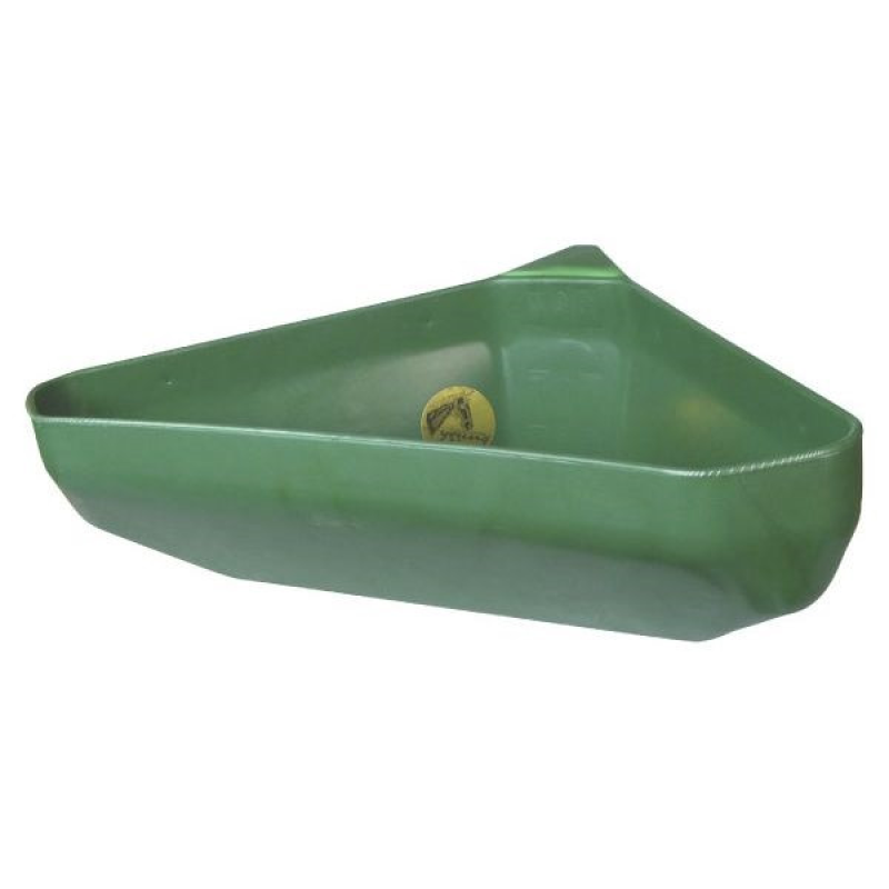 Пластикова кутова годівниця для коней OK Plast