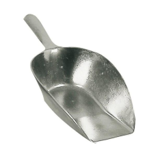 Совок для корму алюмінієвий плоский, 1,6 кг