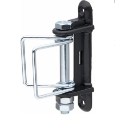 Ізолятор кутовий із додатковими скобами для фіксації стрічки до 40 мм