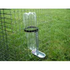 Поїлка для кроликів (пластиковий тримач пляшки)