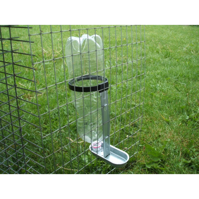 Поїлка для кроликів (пластиковий тримач пляшки)