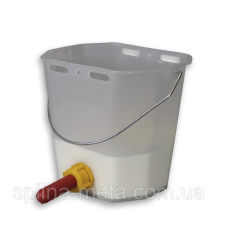 Відро із соскою для телят (прозоре), Akroh Нідерланди