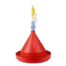 Автоматична підвісна дзвоньна поїлка для свійської птиці (з баластом)