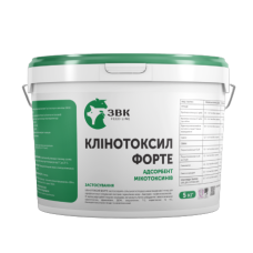 Клінотоксил Форте - адсорбент мікотоксинів на основі дріжджових стінок із гепатопротектором, 5 кг/відро