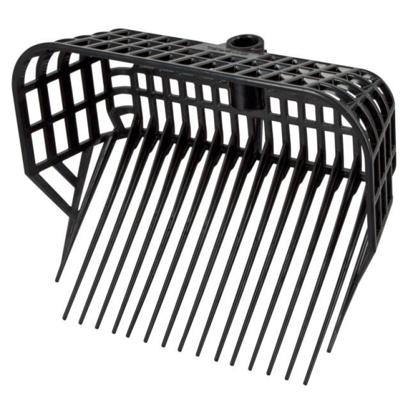 Вила пластикові з кошиком MAXI 17 зубів