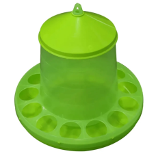 Годівниця бункерна для свійської птиці світло-салатова, 12 л