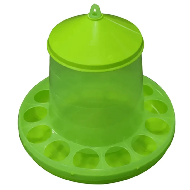 Годівниця бункерна для свійської птиці світло-салатова, 12 л Годівниця бункерна для свійської птиці світло-салатова, 12 л