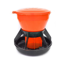 Годівниця для поросят із кріпленням до щілинної підлоги