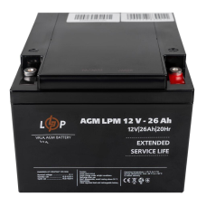 Акумулятор AGM LPM 12 V 26 Ah (під болт М5)