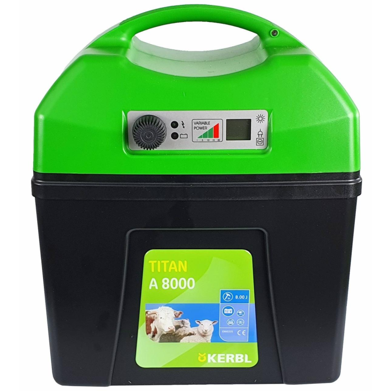 Електропастух TITAN А 8000 (генератор імпульсів), 8 Дж, 12V