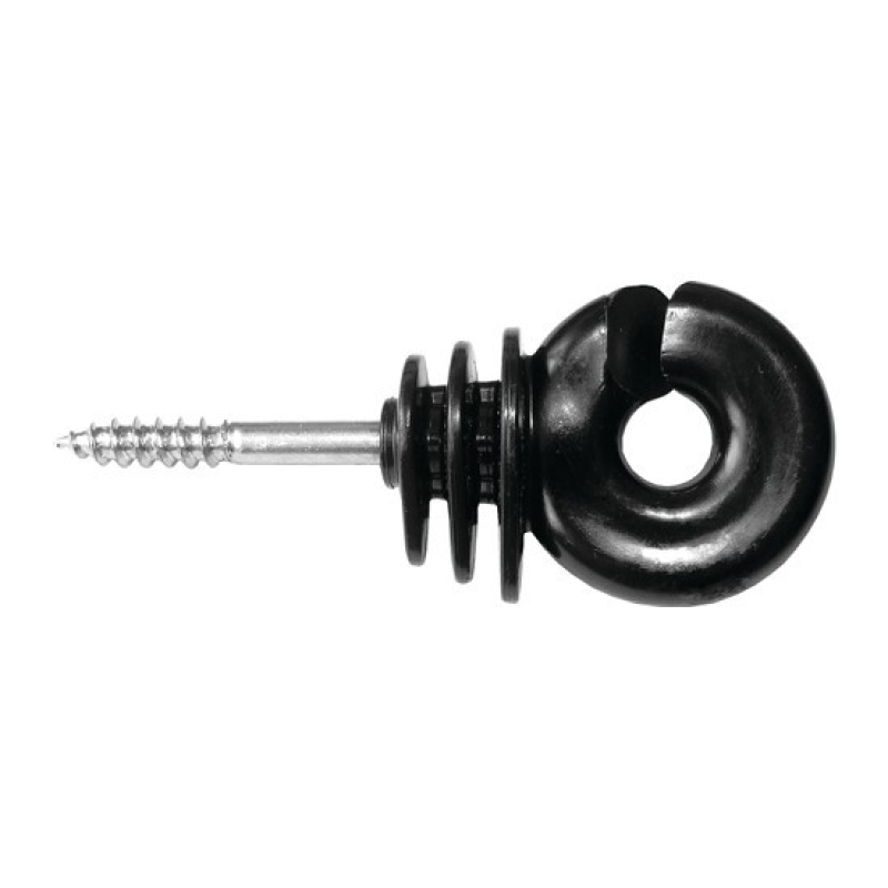 Ізолятор для електропастуха із шурупом під дерев“яні стовпчики, Польща Ізолятор для електропастуха із шурупом під дерев“яні стовпчики, Польща