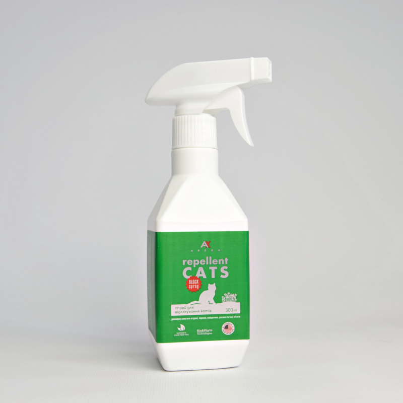 AREXA repellent Cats Block (спрей відлякувач котів), 300 мл