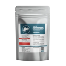 Щуроман — зернова приманка з відравою для щурів і мишей, 1000 г/уп