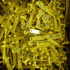 Вушна бирка ID1090 (з лазерним маркуванням із двох сторін)