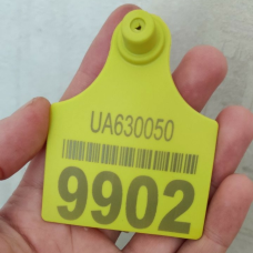 Лазерне гравіювання вушних бирок для ідентифікації С.-х. тварин