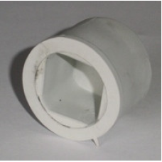 Заглушка для квадратної труби 22х22 мм ніпельного поні