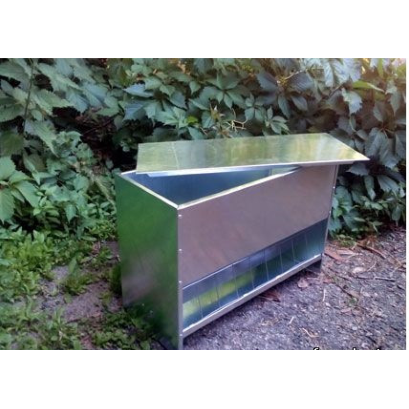 Бункерна годівниця для свійської птиці