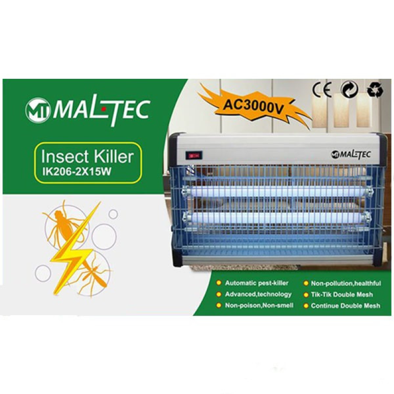 Знищувач комах, електромухолівка Maltec EGO-02-30W