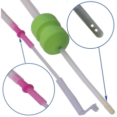 Катетер для внутрішньоматкового осіменя зі стопером