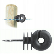 Ізолятор для дроту або шнура під дерев“яні стовпчики (опт)