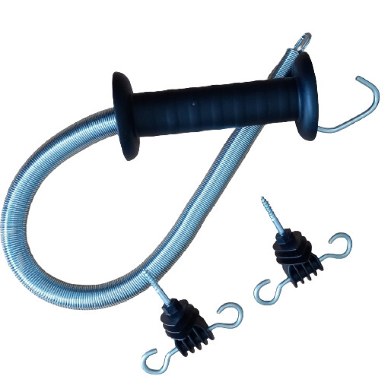 Комплект воріт з тонкою пружиною для електропастуха