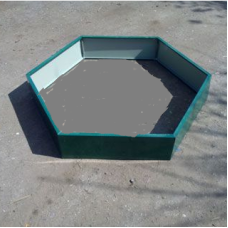 Бордюр для клумби шестигранний