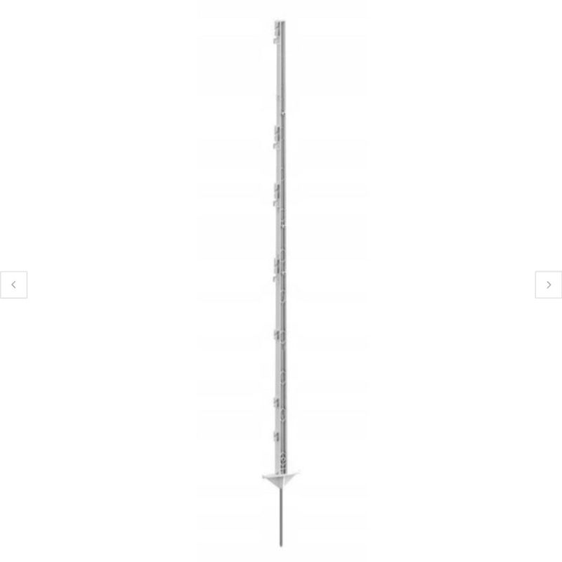 Пластиковий стовпчик 156 см для електричного огорожі (паковання 20 шт.) Пластиковий стовпчик 156 см для електричного огорожі (паковання 20 шт.)