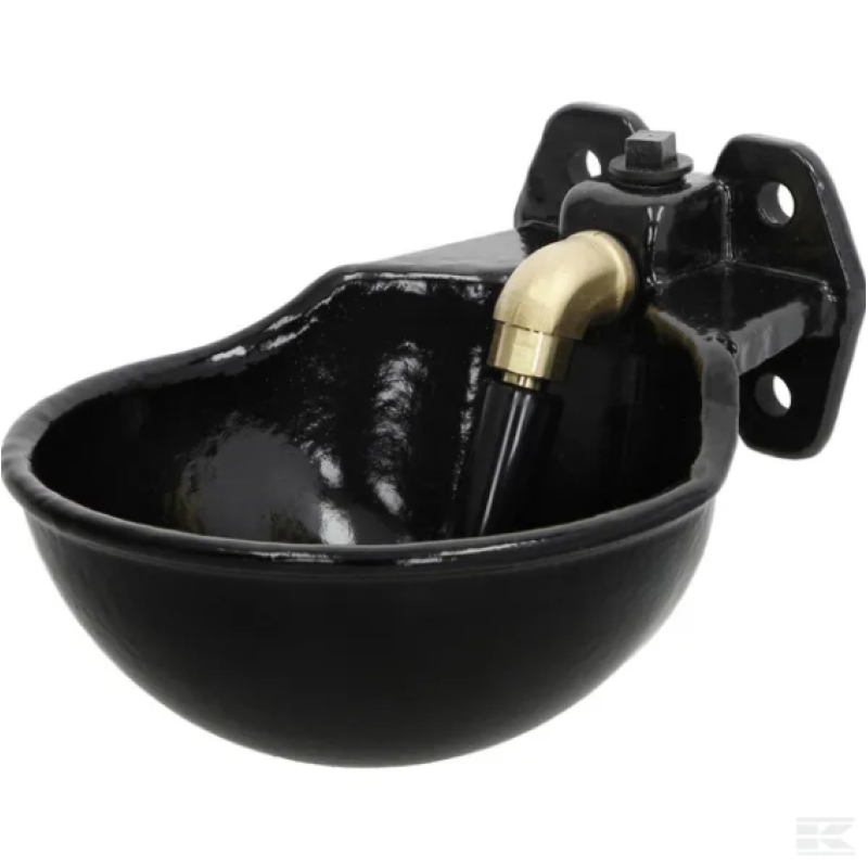 Чавунна емальована чашкова поїлка G51 для КРС і коней Farma