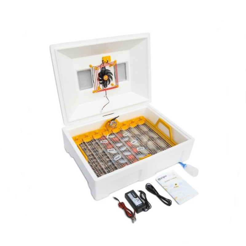 Інкубатор автоматичний Тепку Люкс 72 теновий з вологоміром 220/12