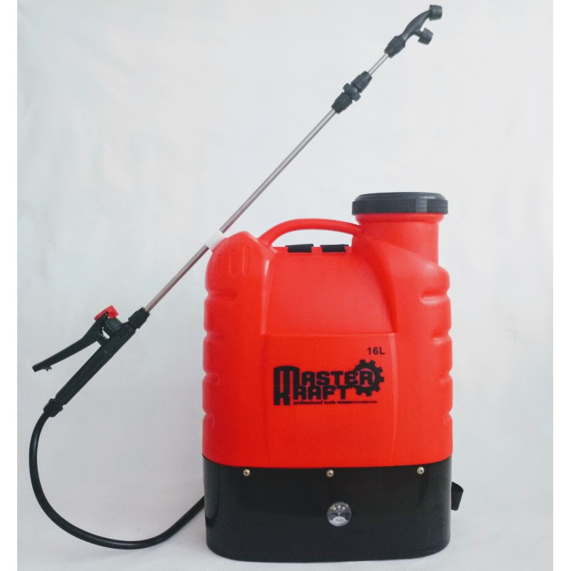 Обприскувач акумуляторний Master Kraft 8 Ah 16 л