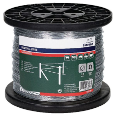 Дріт стальний оцинкований 1,2 мм для електроогорожі (котушка 1000 м)