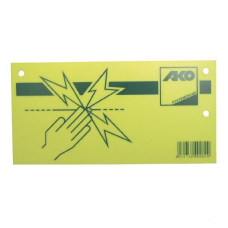 Попереджуюча табличка для електропастуха