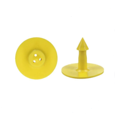 Кругла вушна бірка MS Schippers для ідентифікації свиней, кіз, овець, собак