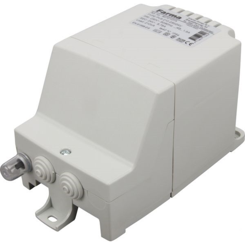Знижувальний трансформатор 230V/24V для поїлок із підігрівом, Farma