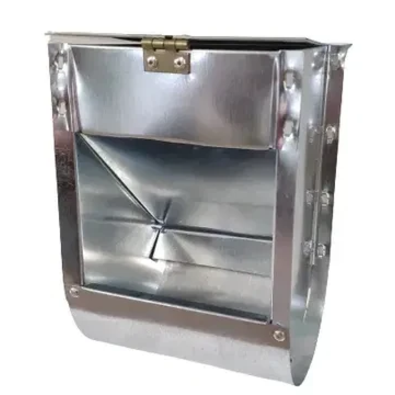 Одинарна годівниця для кроликів з кришкою