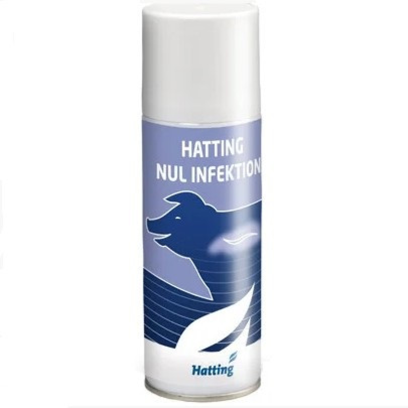 Ранозаживляющий и дезинфицирующий спрей Hatting Nul Infektion 200 мл, Данія Ранозаживляющий и дезинфицирующий спрей Hatting Nul Infektion 200 мл, Данія