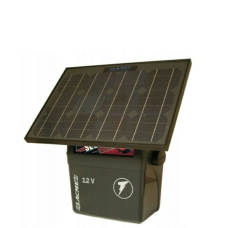 Електропастух Lacme Secur 500 з регулюванням потужності 0.5-5 Дж (з сонячною панеллю 33W)