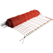 Сітка електропастуха для домашньої птиці з одинарним вістрям (висота 112 см, рулон 50 м)