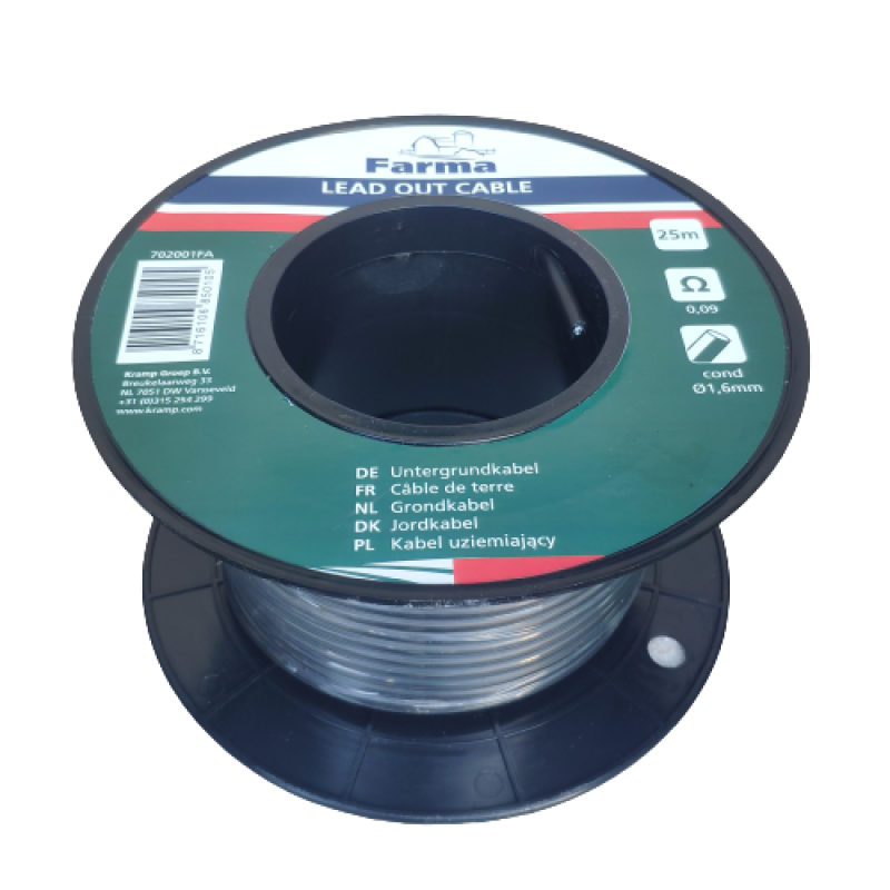 Кабель підземний високовольтний для під“єднання електропастуха, 25 м Кабель підземний високовольтний для під“єднання електропастуха, 25 м