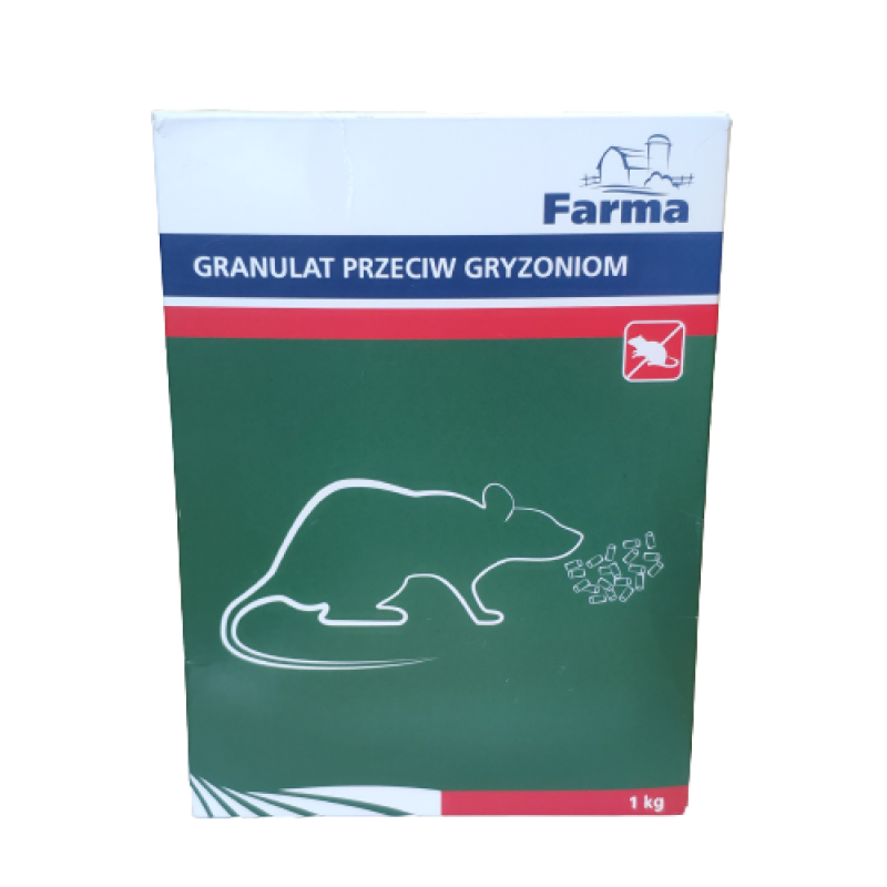 Приманка з отрутою для мишей і щурів Гранули, 1 кг