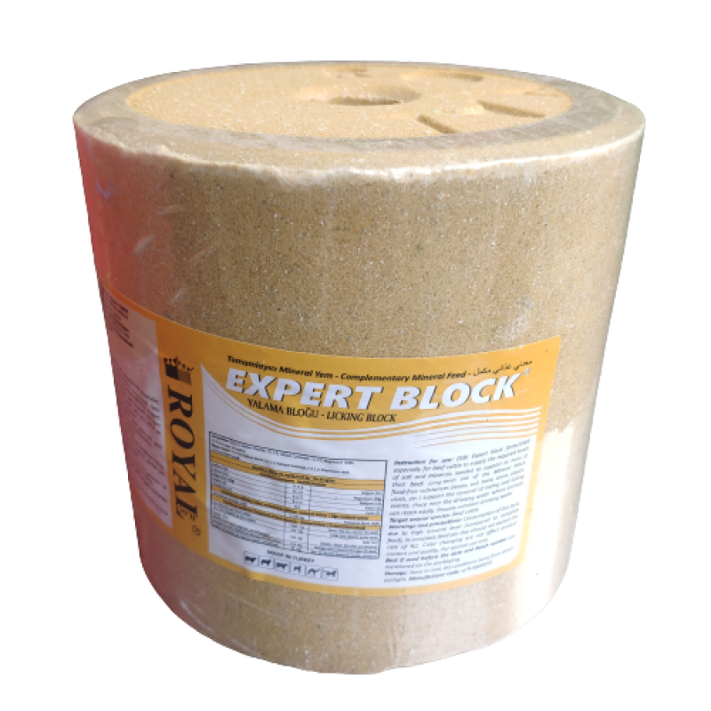 Сіль-лізунець для м“ясної худоби “EXPERT“ 5 кг (ROYAL ILAC, Великобританія-Туреччина)