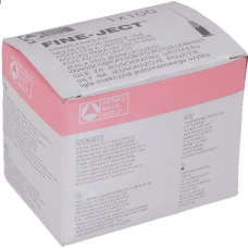 Голка одноразова ін“єкційна FINE-JECT LL, 100 шт/пак