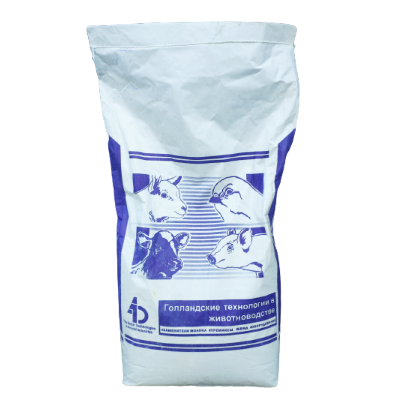 Замінник цільного молока Кальво Старт Льон жир 16% (для телят з 7 дня), 25 кг/уп